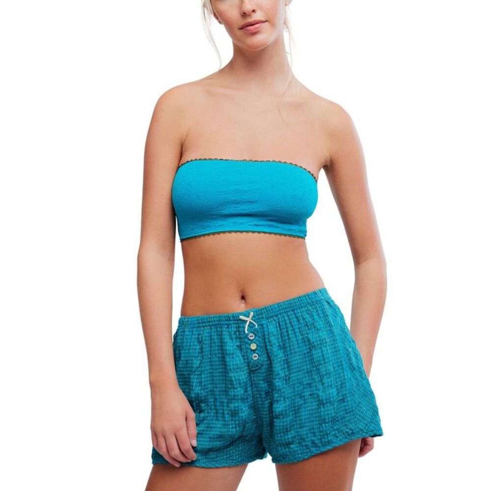 intimately fp Women's Woven Shorts - Teal M